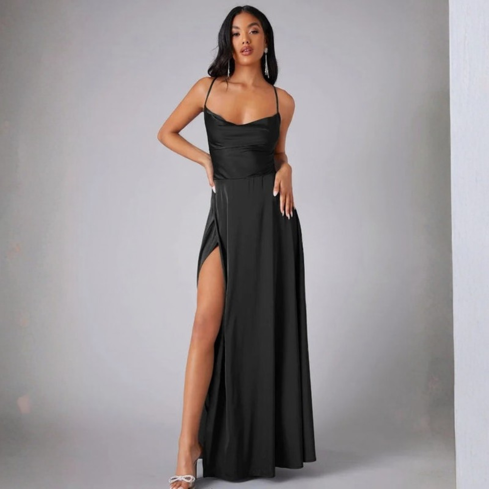 Elegant Lace Evening Dress