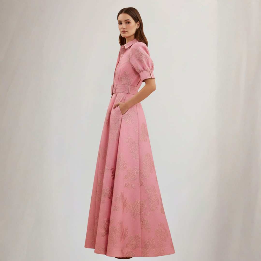 Elegant Floral Maxi Dress