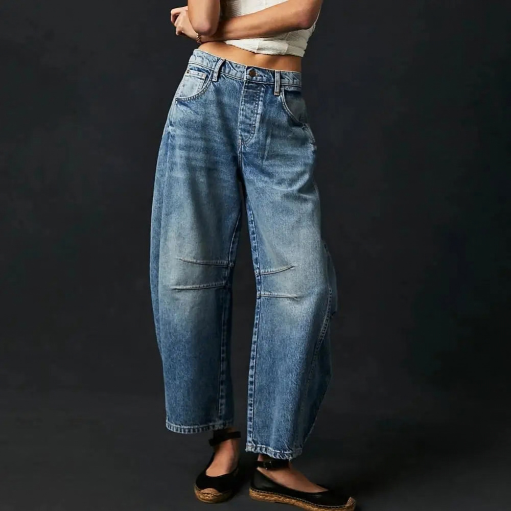 Vintage Barrel Leg Jeans