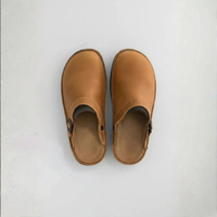 Orthopedic Leather Comfort Clogs