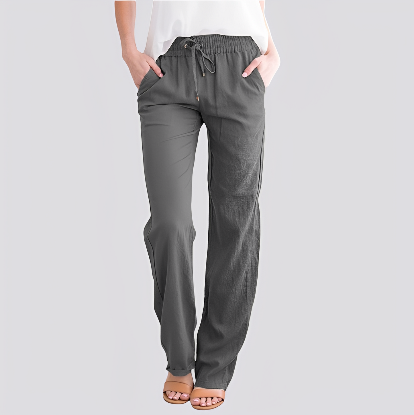 Women’s Lightweight Elastic Waist Pants