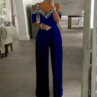 Glam Rhinestone Jumpsuit