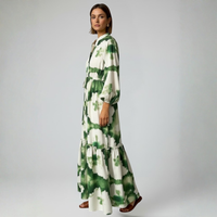 Women’s V-Neck Long Sleeve Maxi Dress