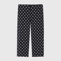 Polka Dot Cropped Summer Pants