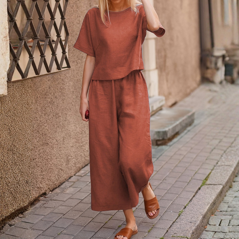 Elegant Casual Shirt Set