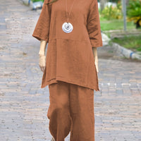Relaxed Colorblock TwoPieceSet