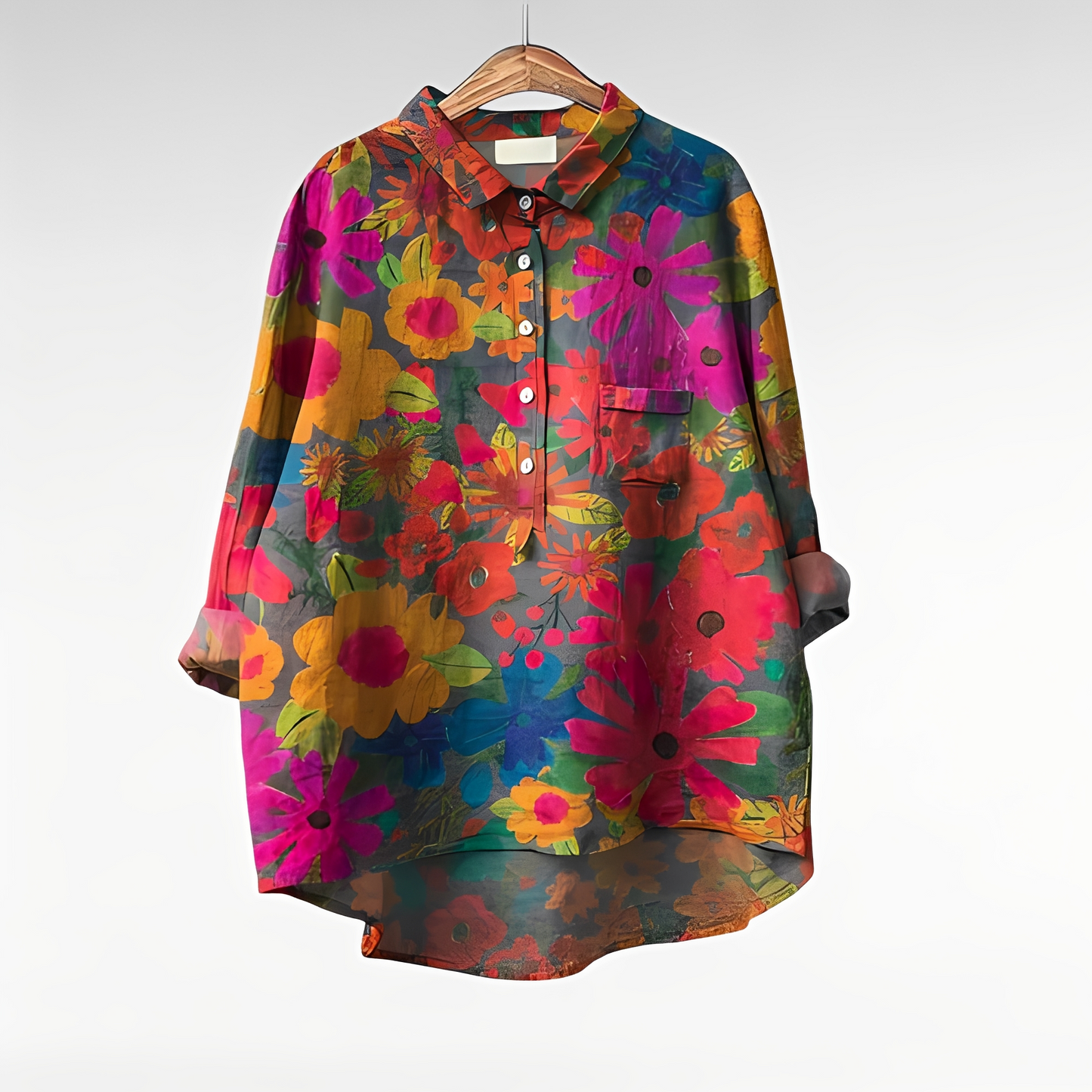 Elegant Floral Blouse