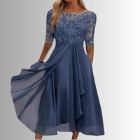 Timeless Lace Midi Dress