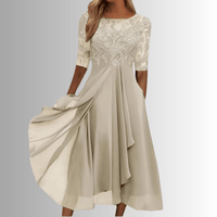 Timeless Lace Midi Dress