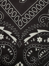 Asymmetrical Paisley Print Bandeau Top