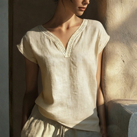 Relaxed Lace Blouse