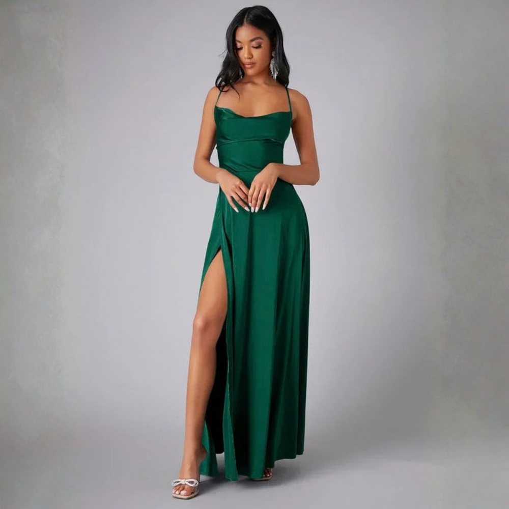Elegant Lace Evening Dress