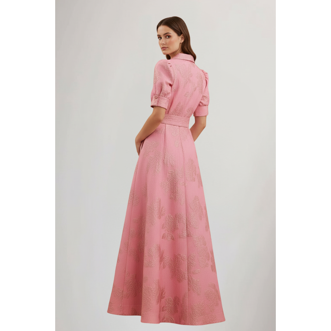 Elegant Floral Maxi Dress