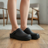 Orthopedic Leather Comfort Clogs