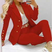 Tailored Two Piece Suit Set