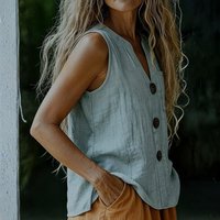 Elegant Vacation SleevelessTop Women's