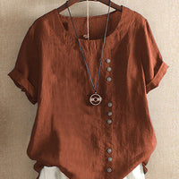 Chic Summer Blouse Women's