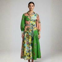 Women’s V-Neck Long Sleeve Maxi Dress