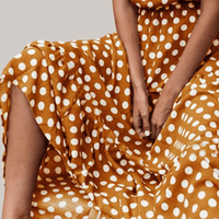 Polka Dot Sleeveless Midi Dress