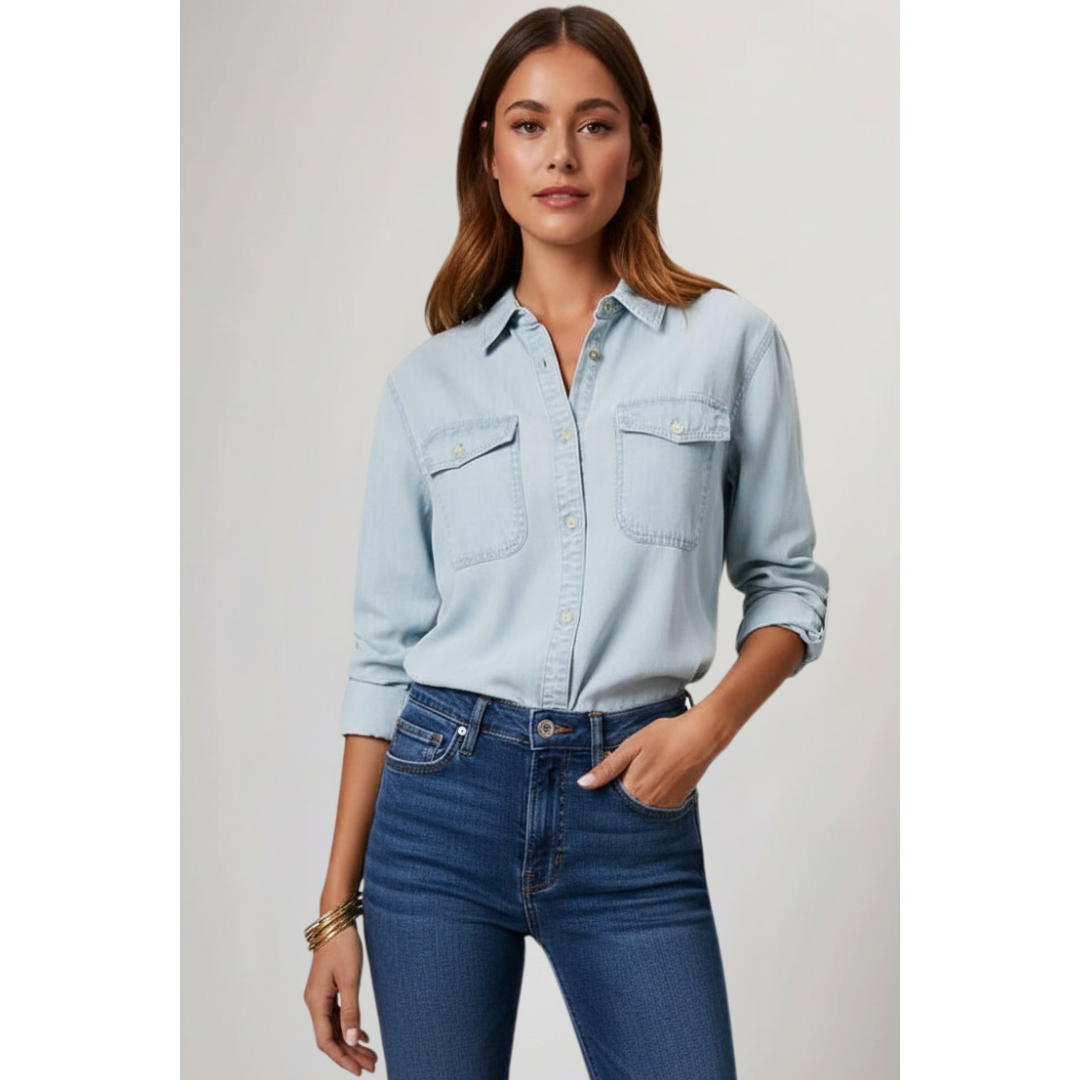 Chic Denim Shirt