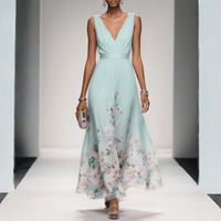 Romantic Floral Midi Dress