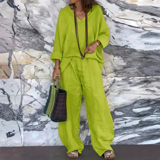 Effortless Casual Pantsuit Women's