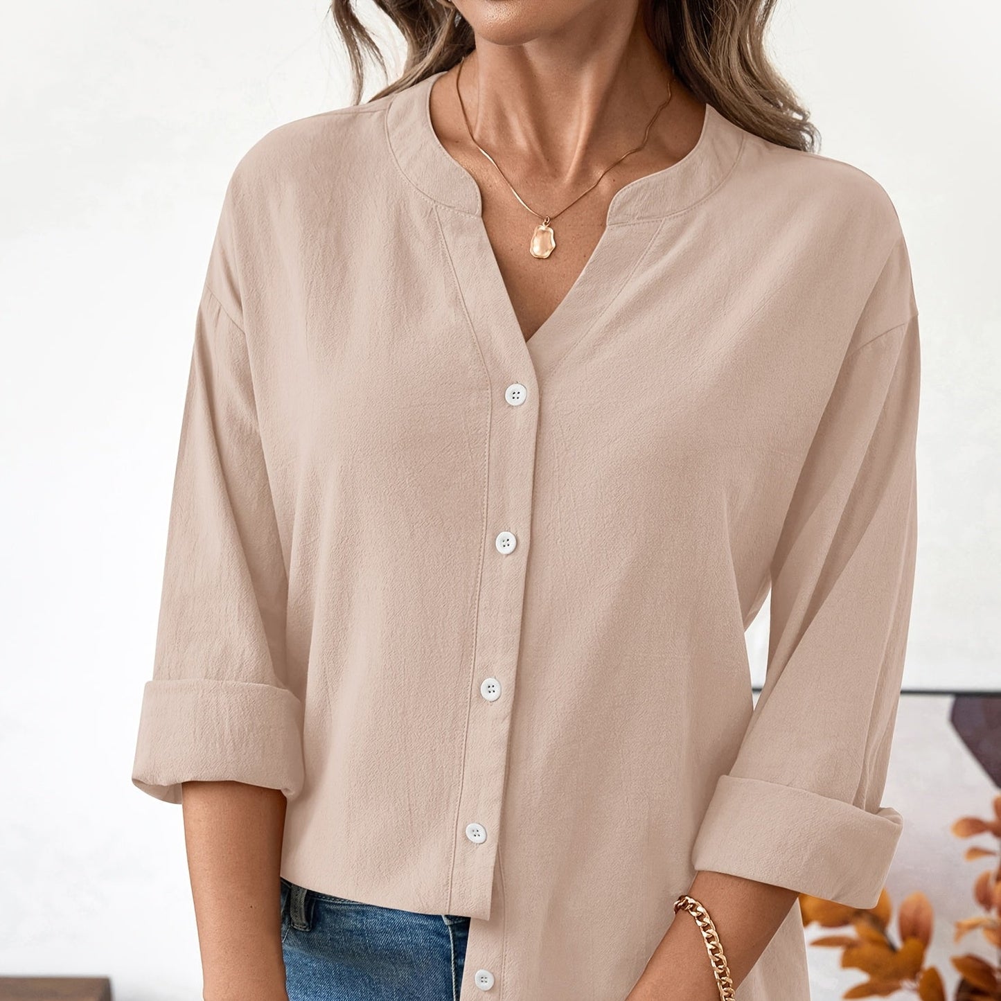 Minimalist Linen Shirt