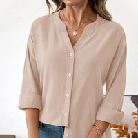 Minimalist Linen Shirt