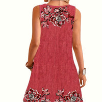 Relaxed Denim Midi Dress
