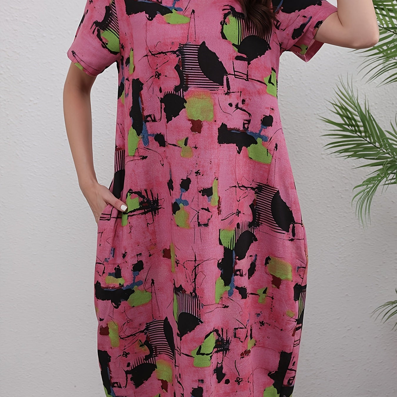 Elegant Linen Tunic Dress