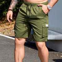 Herren Freizeit-Utility-Arbeitsshorts mit mehreren Taschen Komfort
