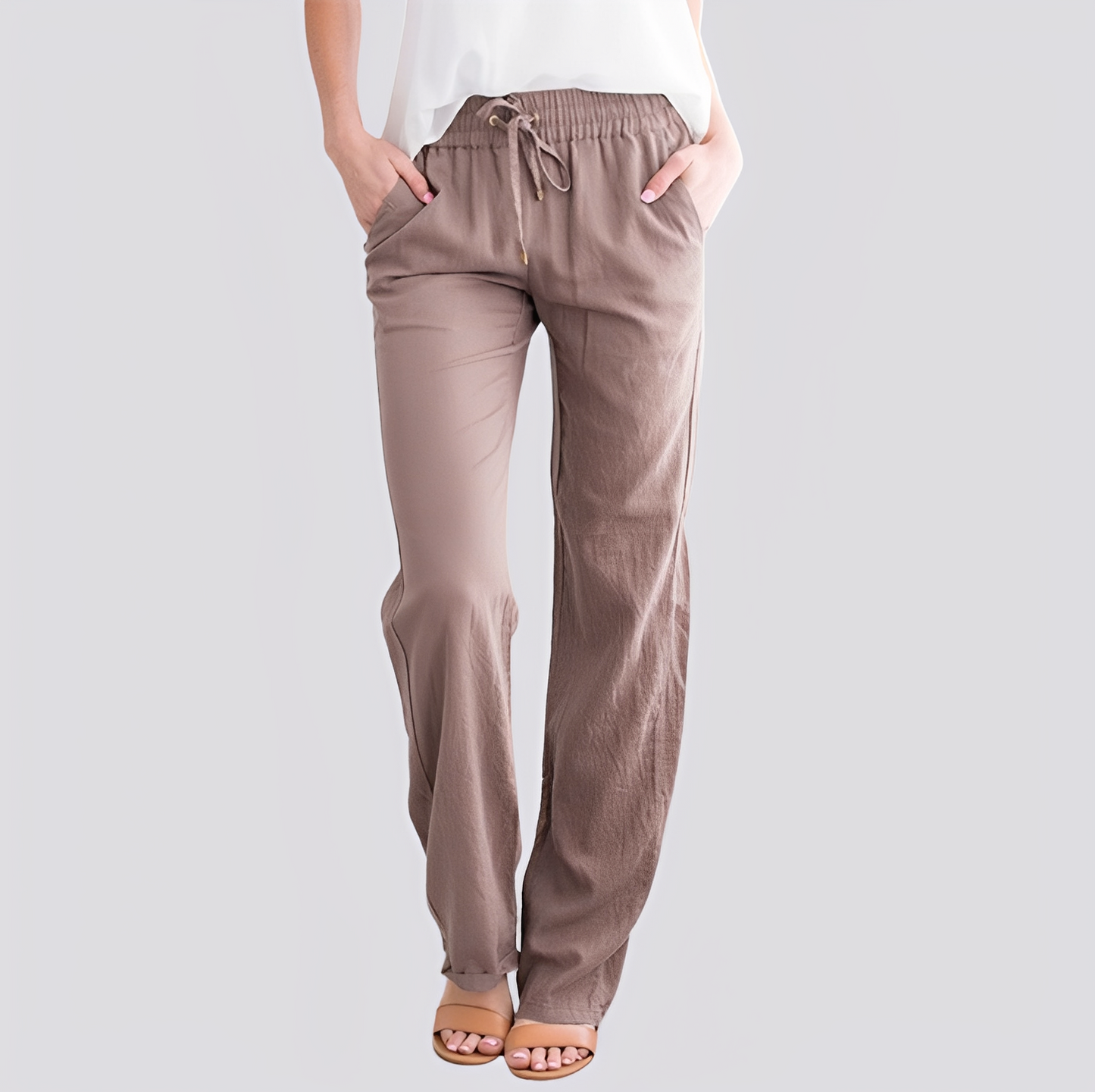Women’s Lightweight Elastic Waist Pants