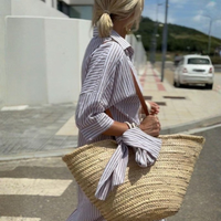 Timeless Striped Midi Dress