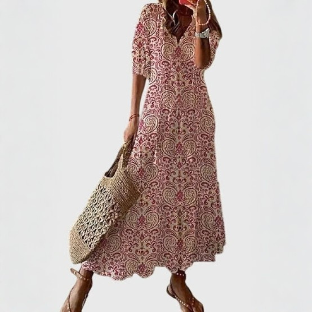 Relaxed Summer Midi Dress