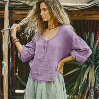 Bohemian Blouse Womens