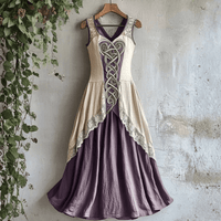 Celtic Knot Sleeveless Midi Dress