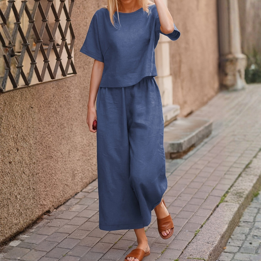 Elegant Casual Shirt Set