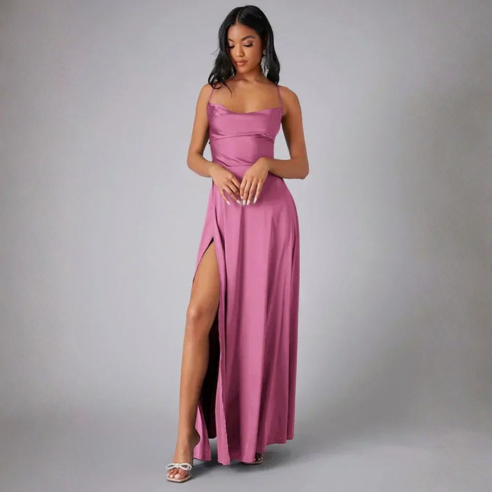 Elegant Lace Evening Dress