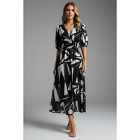 Romantic Floral Midi Dress