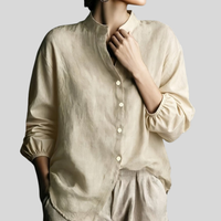 Relaxed Linen Blouse