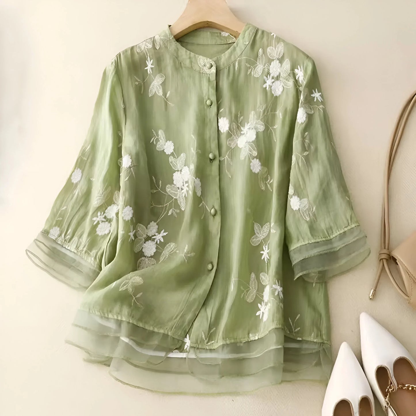 Romantic Cotton Blouse