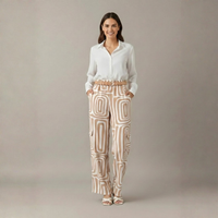 Elegant Printed Two Piece