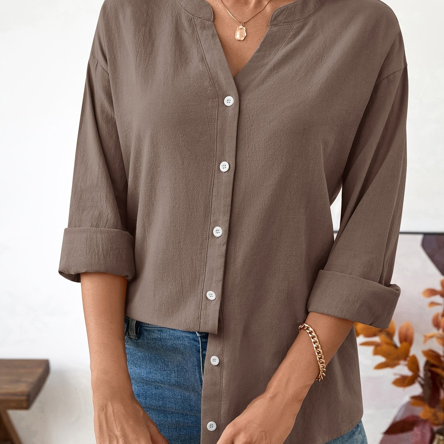 Minimalist Linen Shirt