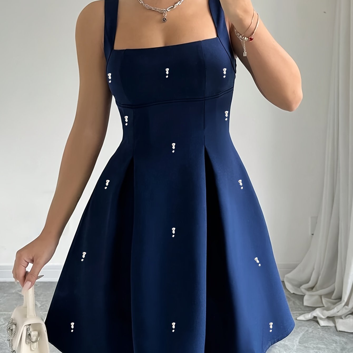 Sleek Midi Dress