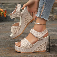 Elegant Lace Sandals