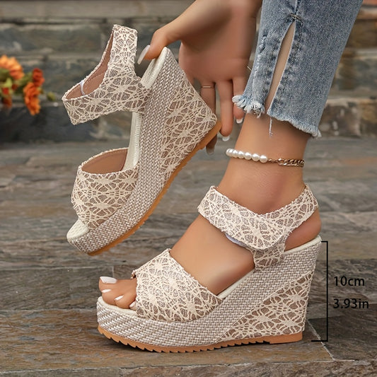 Elegant Lace Sandals