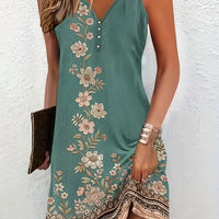 Elegant Floral Maxi Dress