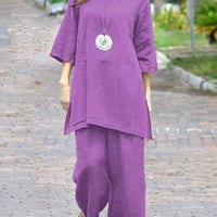 Relaxed Colorblock TwoPieceSet