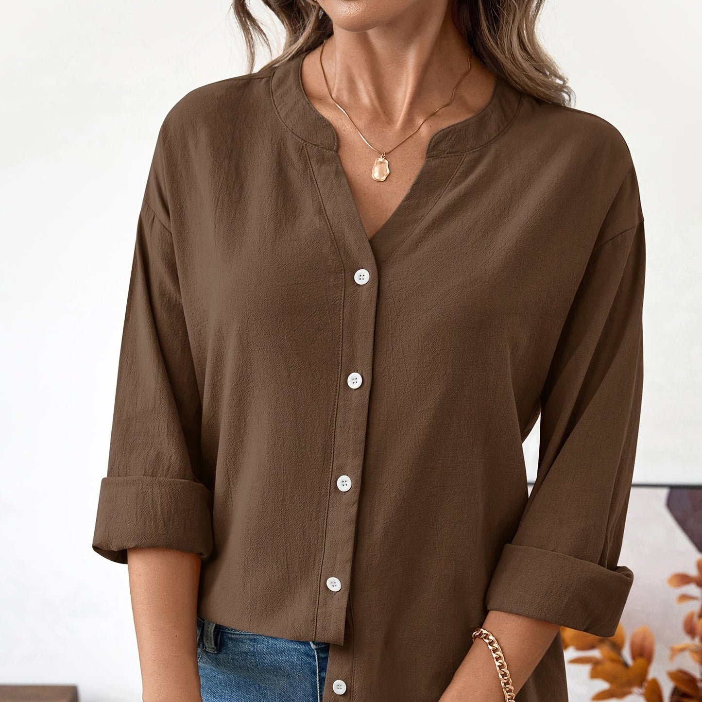 Minimalist Linen Shirt
