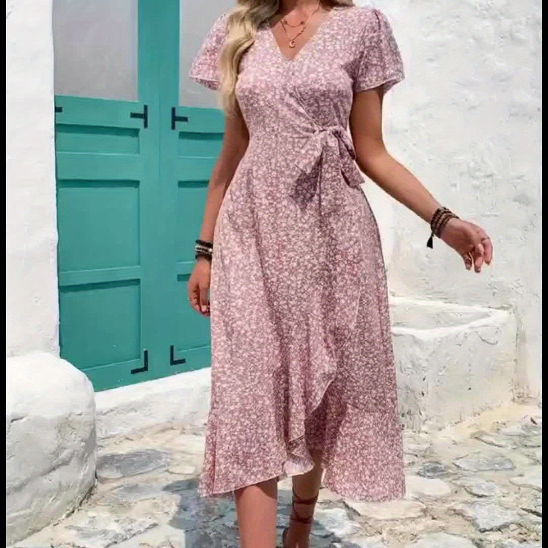 Elegant Vneck Dress